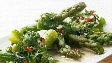 Рецепт - Салат из спаржи