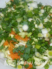 Приготовление блюда по рецепту - Салат из молодой капусты. Шаг 5