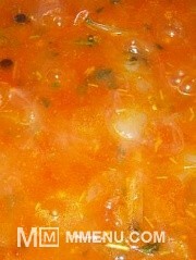 Приготовление блюда по рецепту - Салат "Не детский" из зеленых помидоров. Шаг 4