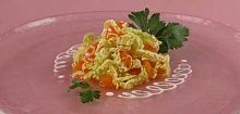 Рецепт - Салат из капусты с мандаринами