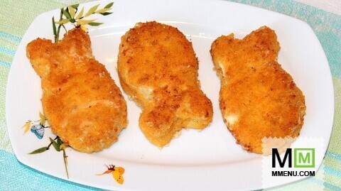 Рыбные котлеты с сыром Рыбные котлеты с сыром