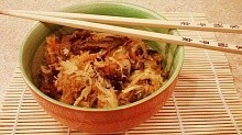 Рецепт - Мясо по-корейски с фунчозой