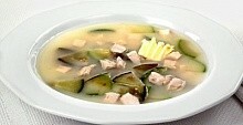 Рецепт - Суп куриный с овощами