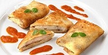Рецепт - Судак в блинчиках