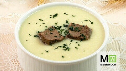 Суп с сыром