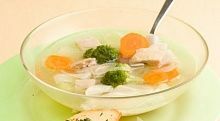 Рецепт - Куриный суп с кольраби