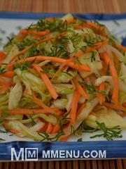 Приготовление блюда по рецепту - Китайский салат пряный. Шаг 4