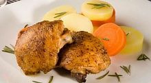 Рецепт - Курица с соевым соусом