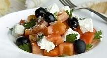 Рецепт - Греческий салат (3)