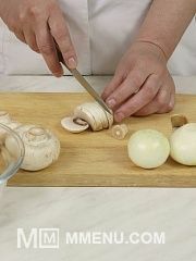 Приготовление блюда по рецепту - Перец, фаршированный творогом с грибами. Шаг 1