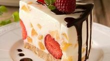 Рецепт - Десерт йогуртовый с ягодами