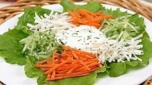 Рецепт - Салат из свежих овощей