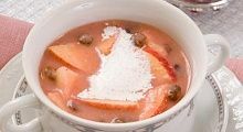 Рецепт - Суп из сухарей с фруктами