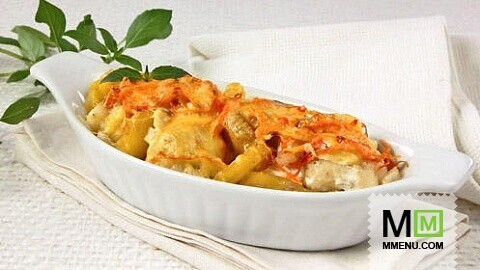 Цветная капуста, запеченная с овощами Цветная капуста, запеченная с овощами