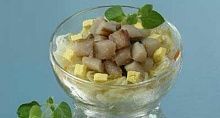 Рецепт - Салат из квашеной капусты с сельдью (2)