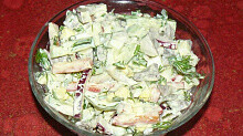 Рецепт - Салат со свиным сердцем