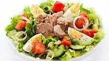 Рецепт - Салат с тунцом ♥ ФИТНЕС-РЕЦЕПТЫ ♥ Правильное питание