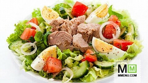 Салат с тунцом ♥ ФИТНЕС-РЕЦЕПТЫ ♥ Правильное питание
