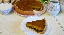 Рецепт - Тыквенный пирог с черносливом