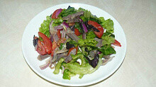 Рецепт - Летний салат с желудками