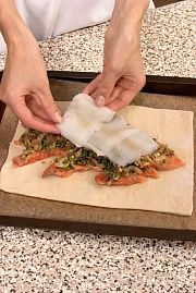 Приготовление блюда по рецепту - Пирог рыбный (3). Шаг 2
