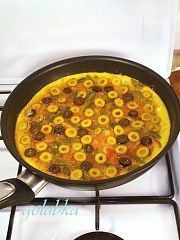 Приготовление блюда по рецепту -     Омлет по-андалузски. Шаг 7