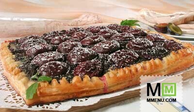 Пирог со сливами и маком Пирог со сливами и маком