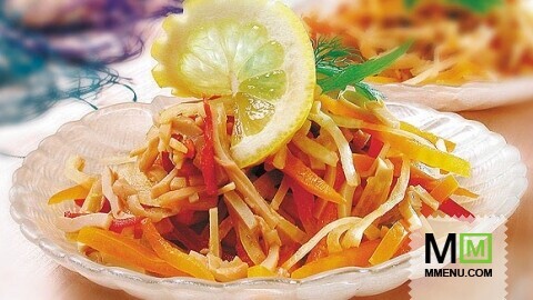 Кальмары с луком и перцем Кальмары с луком и перцем