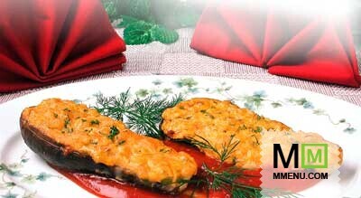 Фаршированные баклажаны Фаршированные баклажаны