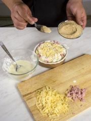 Приготовление блюда по рецепту - Запеканка из макаронных изделий. Шаг 4
