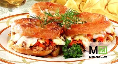 Закуска на бубликах Закуска на бубликах