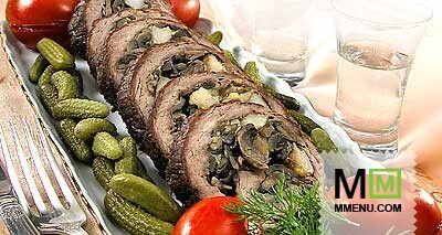 Рулет с грибами Рулет с грибами