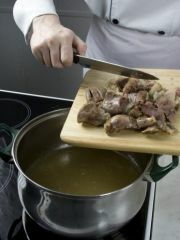 Приготовление блюда по рецепту - Хаш (суп на бульоне из лыток). Шаг 5