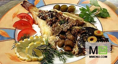 Камбала с грибами (2) Камбала с грибами (2)