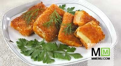 Сыр, жаренный с томатом Сыр, жаренный с томатом