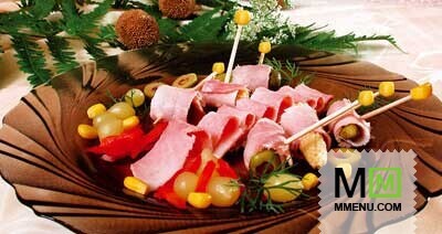 Закуска из ветчины Закуска из ветчины
