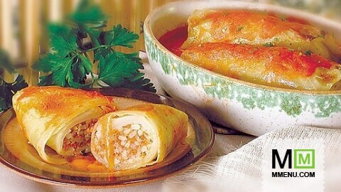 Голубцы с мясом и рисом (2)