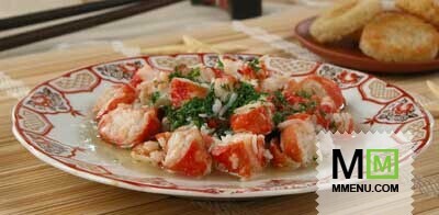 Крабовая закуска по-сеульски Крабовая закуска по-сеульски