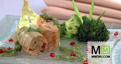 Форель, запеченная с орехами Форель, запеченная с орехами