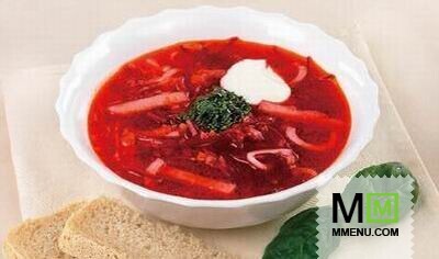 Борщ с кальмарами Борщ с кальмарами