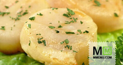 Закуска с морскими гребешками Закуска с морскими гребешками