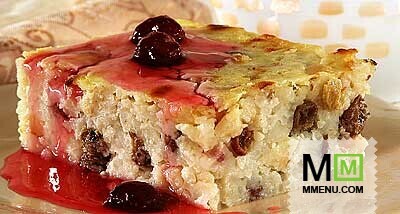 Запеканка рисовая с творогом и фруктами Запеканка рисовая с творогом и фруктами