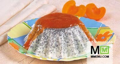 Маковый мусс с абрикосовым кремом Маковый мусс с абрикосовым кремом