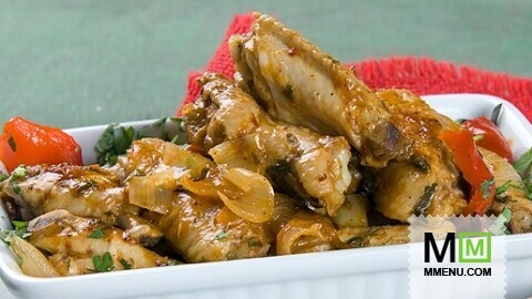 Куриные крылышки по-грузински Куриные крылышки по-грузински