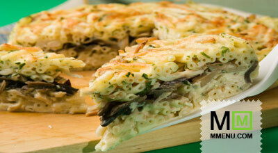 Запеканка с грибами и курицей Запеканка с грибами и курицей