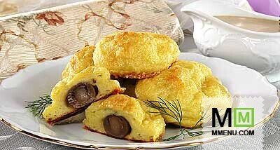 Картофельные шарики с грибами Картофельные шарики с грибами