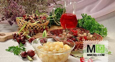 Маринованный лук-севок Маринованный лук-севок