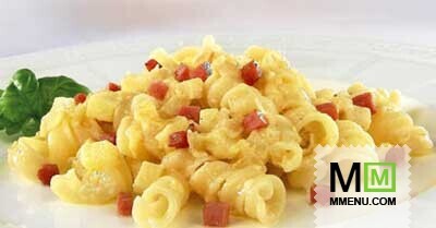 Макароны с коньячным соусом Макароны с коньячным соусом