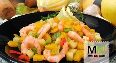 Креветки с карри Креветки с карри