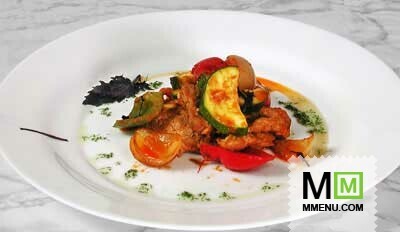 Мясо с овощами «Мучкалица» Мясо с овощами «Мучкалица»